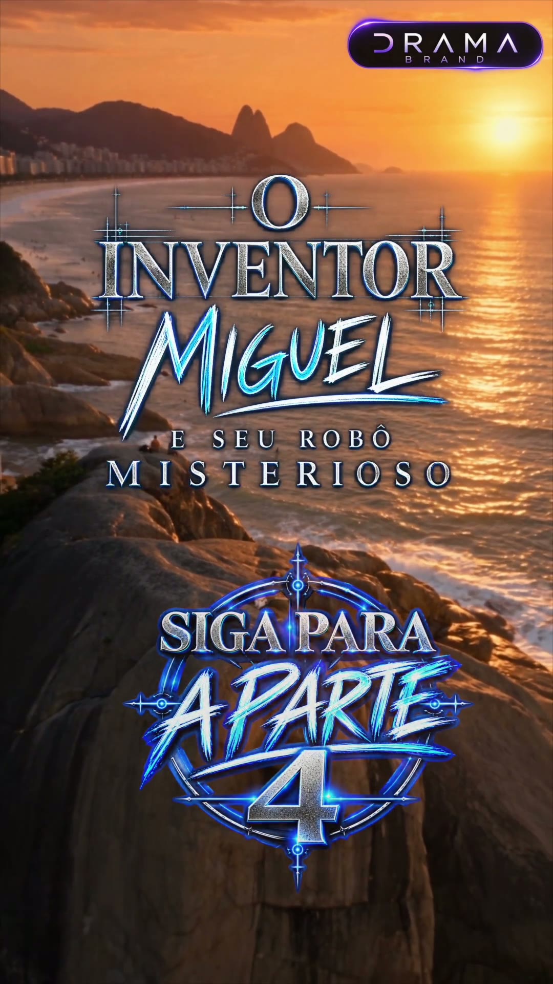 O Inventor Miguel e seu robô misterioso